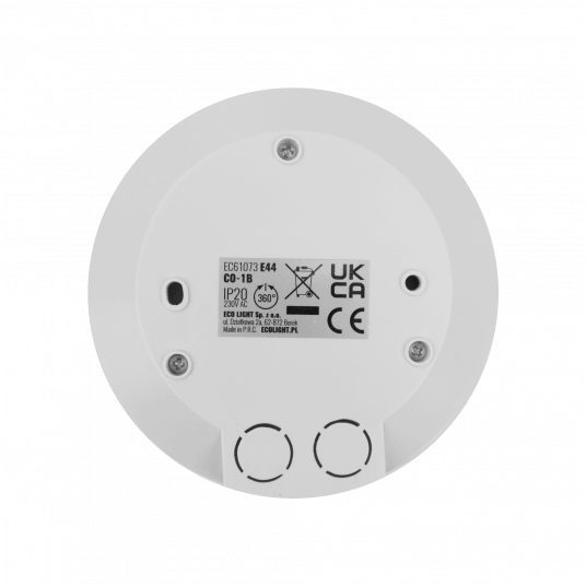 Czujnik obecności CO-1B IP20 360° 3m 1000W -zdjęcie numer 4