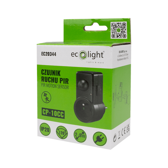 Czujnik ruchu PIR CP-10CC IP20 120° 9m 300W -zdjęcie numer 5