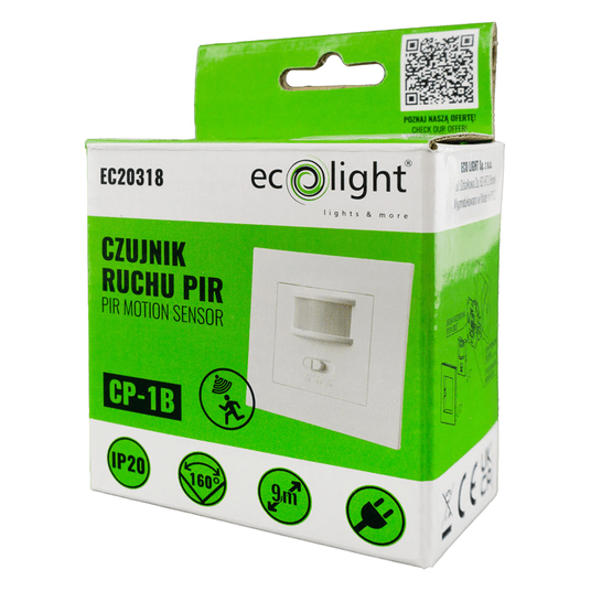 Czujnik ruchu PIR CP-1B IP20 160° 9m -zdjęcie numer 3