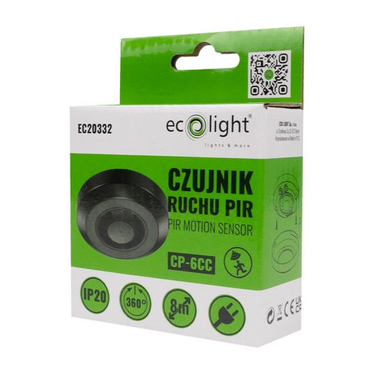 Czujnik ruchu PIR CP-6CC IP20 360° 6m 300W -zdjęcie numer 4