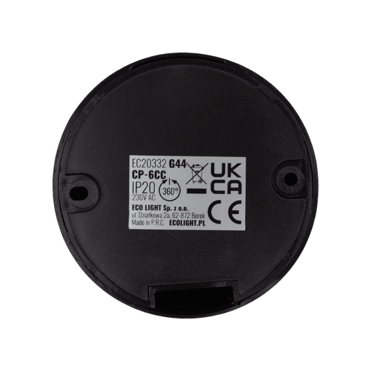 Czujnik ruchu PIR CP-6CC IP20 360° 6m 300W -zdjęcie numer 2
