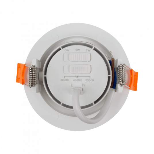 Downlight LED 3W/5W/7W CCT biały okrąg -zdjęcie numer 2