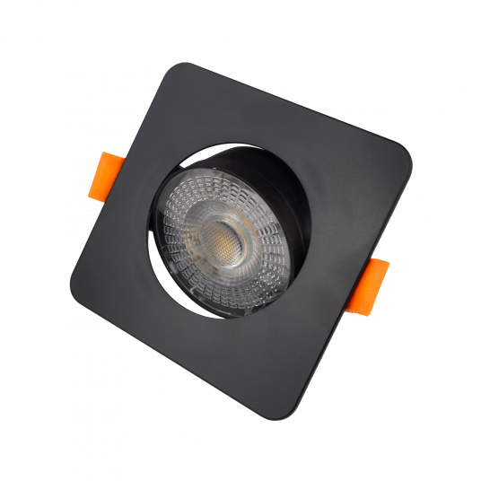 Downlight LED 3W/5W/7W CCT czarny kwadrat -zdjęcie numer 3