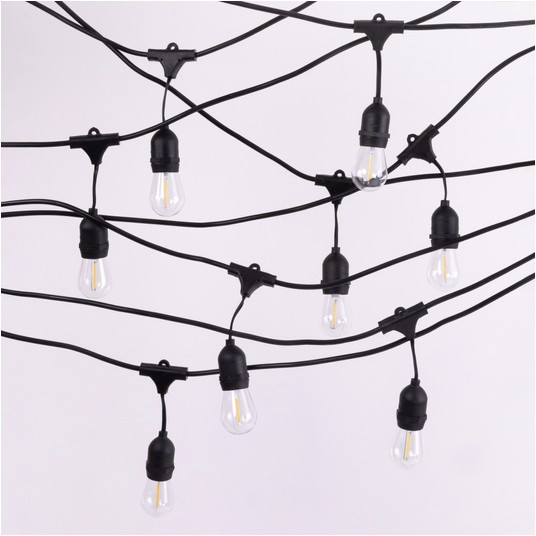Girlanda Ogrodowa LED 10m+10xG45 E27 1W 2700K czar -zdjęcie numer 1