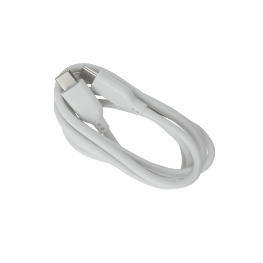 Kabel USB-C biały 1m -zdjęcie numer 1