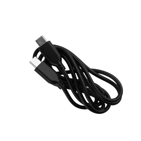 Kabel USB-C czarny 1m -zdjęcie numer 1