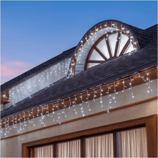 Magiczna kurtyna 150led 8tryb IP44 8000K 5,2m 230V -zdjęcie numer 1
