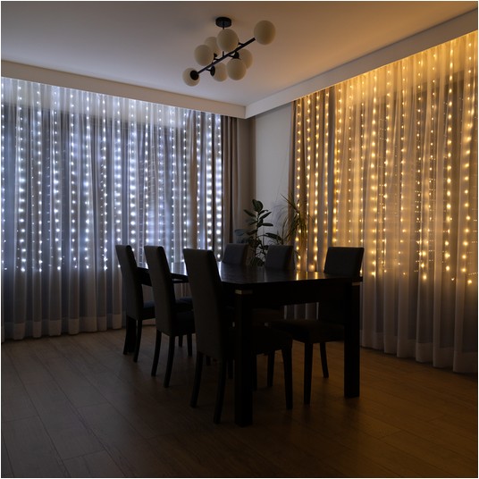 Magiczna kurtyna 900led 3m*3m CCT 230V -zdjęcie numer 1
