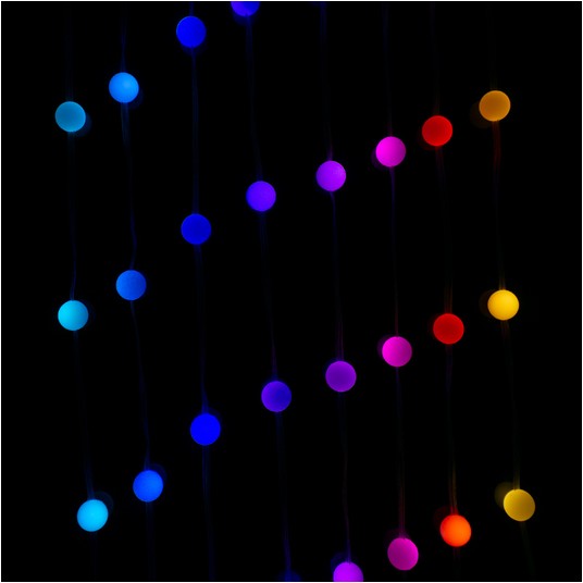 Magiczne lampki 100 led 1mln kolorów Perła 10m 5V -zdjęcie numer 4