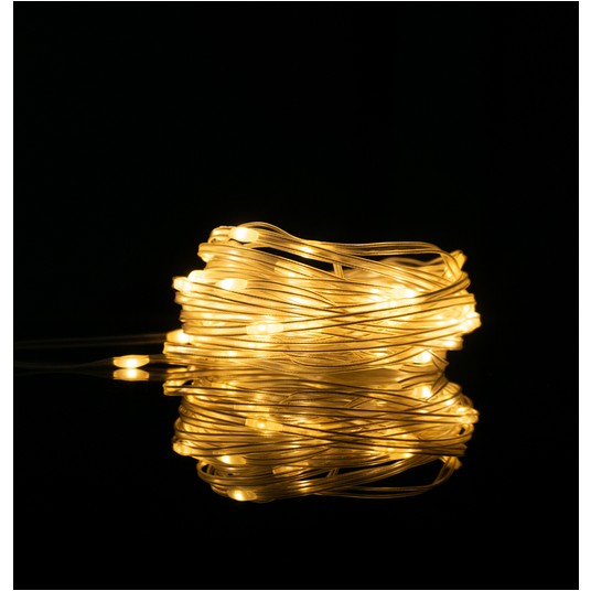 Magiczne lampki 100 led 3000K 10m USB-A 5V -zdjęcie numer 1
