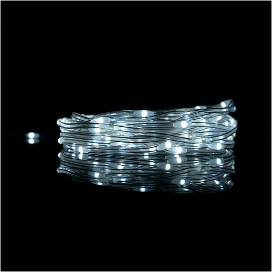 Magiczne lampki 100 led 6500K 10m USB-A 5V -zdjęcie numer 1