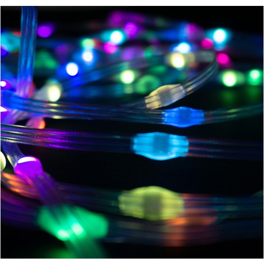 Magiczne lampki 400 led 1mln kolorów 20m DC5V APP -zdjęcie numer 3
