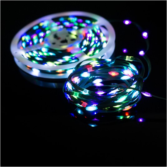 Magiczne lampki 400 led 1mln kolorów 20m DC5V ZP -zdjęcie numer 1