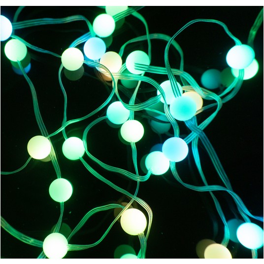 Magiczne lampki 50 led 1mln kolorów Perła 5m 5V -zdjęcie numer 5