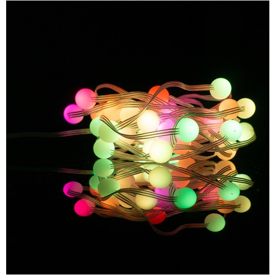 Magiczne lampki 50 led 1mln kolorów Perła 5m 5V -zdjęcie numer 10