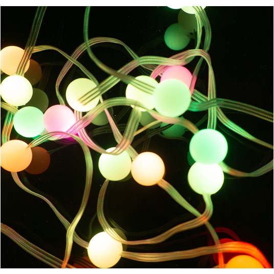 Magiczne lampki 50 led 1mln kolorów Perła 5m 5V -zdjęcie numer 6