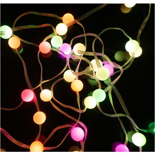 Magiczne lampki 50 led 1mln kolorów Perła 5m 5V -zdjęcie numer 1