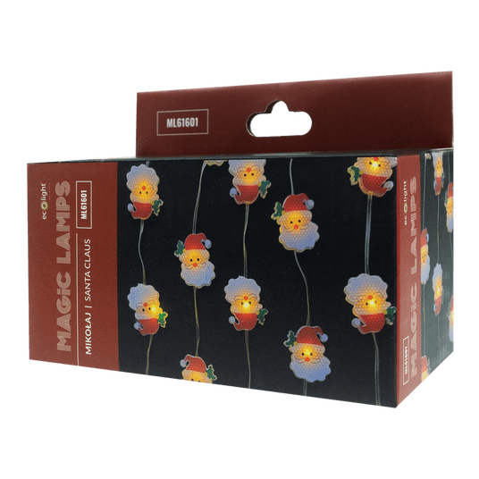 Magiczne lampki 50 led 3000K Mikołaj 5m DC5V APP -zdjęcie numer 6