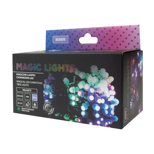 Magiczne lampki choinkowe 100 led 10m DC5V ZP -zdjęcie numer 3