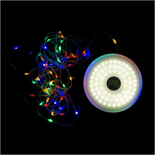 Magiczne lampki kempingowe 80led RGBNW USB-C 5V 8m -zdjęcie numer 1