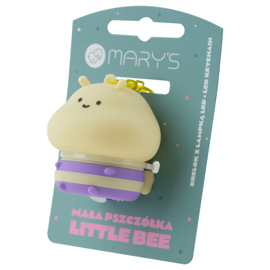 MARY'S breloczek z lampką LED Mała pszczółka -zdjęcie numer 4