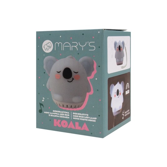 MARY'S koala lampka na sznureczku, biały szum -zdjęcie numer 4