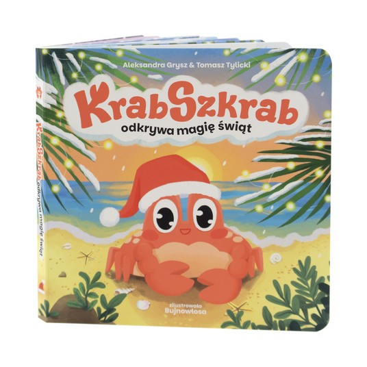 MARY'S Krab Szkrab zestaw z książeczką świąteczną -zdjęcie numer 8