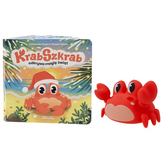 MARY'S Krab Szkrab zestaw z książeczką świąteczną -zdjęcie numer 9