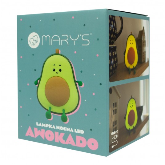 MARY'S lampka nocna LED Awokado -zdjęcie numer 6