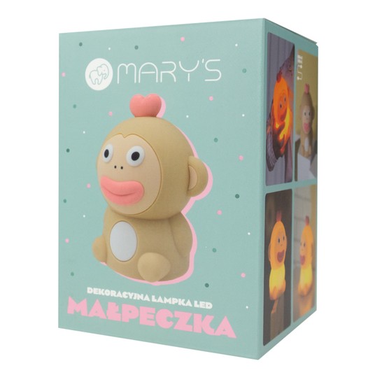MARY'S lampka nocna LED Małpeczka -zdjęcie numer 3