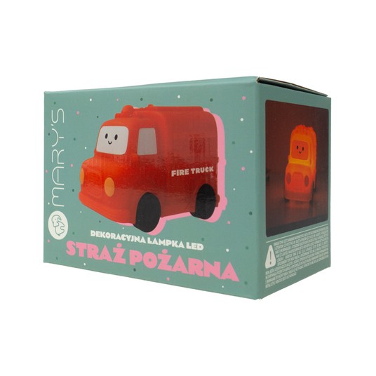 MARY'S lampka nocna LED straż pożarna -zdjęcie numer 4