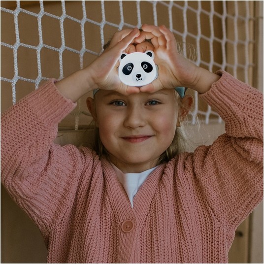 MARY’S latarka czołowa dziecięca panda 38lm Li-Pol ładowalna -zdjęcie numer 4