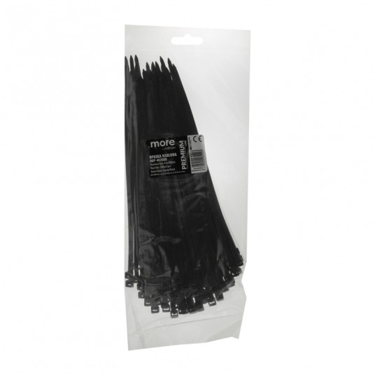 Opaska Kablowa PREMIUM UV OKP-46200B 4,6x200mm CZARNA -zdjęcie numer 3