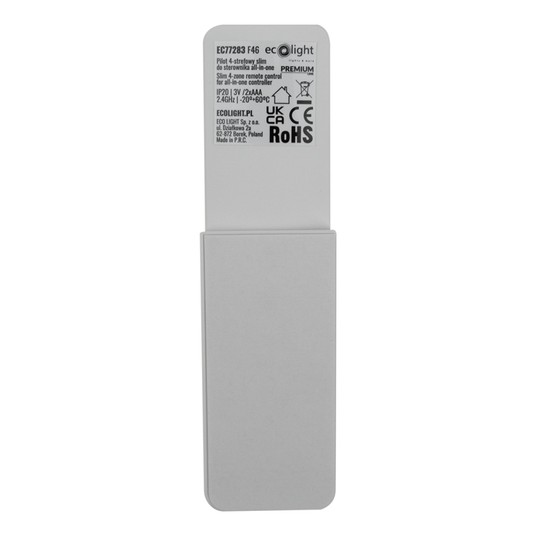 Pilot 4-strefowy slim do sterownika all-in-one B -zdjęcie numer 3