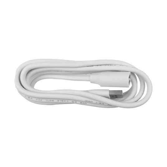 Przedłużka USB A-USB A 2m biała -zdjęcie numer 3