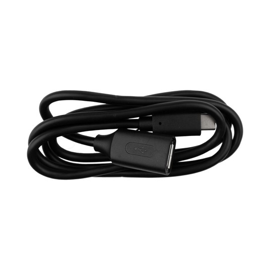 Przedłużka USB C-USB A 1m czarna -zdjęcie numer 3