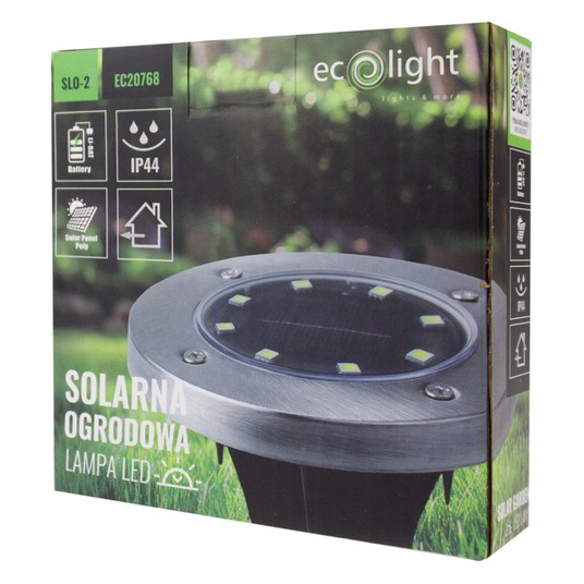 Solarna lampa ogrodowa LED SLO-2 4000K IP44 -zdjęcie numer 8