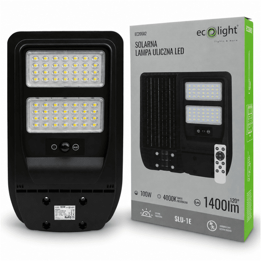 Solarna lampa uliczna 100W 4000K -zdjęcie numer 1