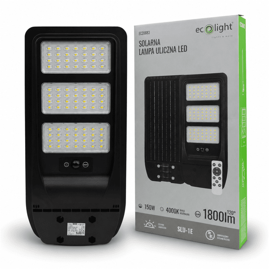 Solarna lampa uliczna 150W 4000K -zdjęcie numer 1