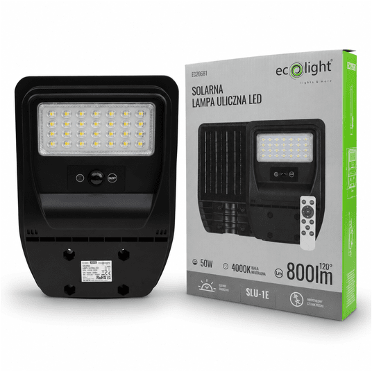 Solarna lampa uliczna 50W 4000K -zdjęcie numer 1