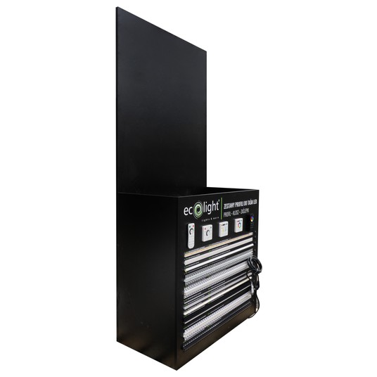 Stand drewniany Eco Light biurkowy na taśmy i profile -zdjęcie numer 9