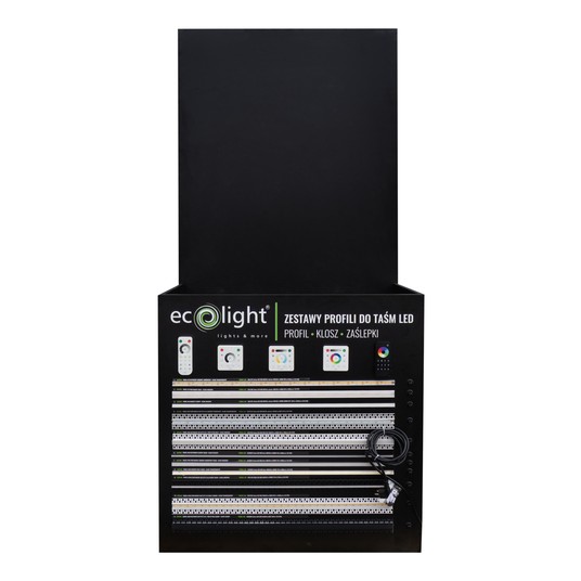 Stand drewniany Eco Light biurkowy na taśmy i profile -zdjęcie numer 1