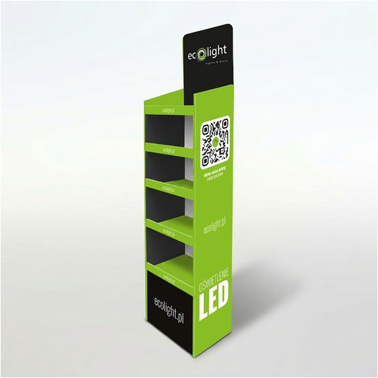 Stand kartonowy Eco Light 40 x 181 x 33cm -zdjęcie numer 1