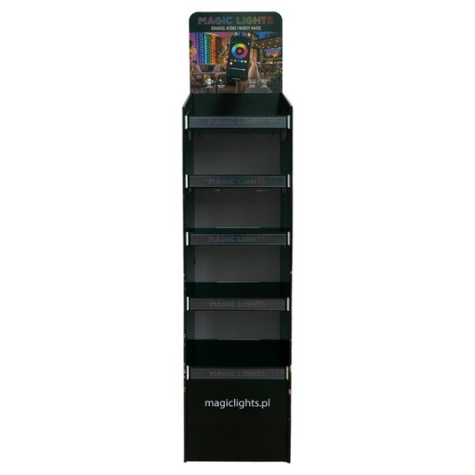 Stand kartonowy Magic Lights 40 x 181 x 33cm -zdjęcie numer 2
