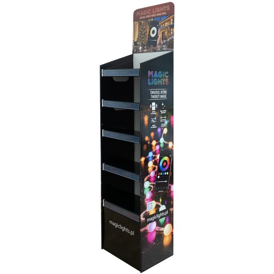 Stand kartonowy Magic Lights 40 x 181 x 33cm -zdjęcie numer 1