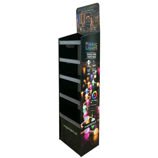 Stand kartonowy Magic Lights 40 x 181 x 33cm -zdjęcie numer 5