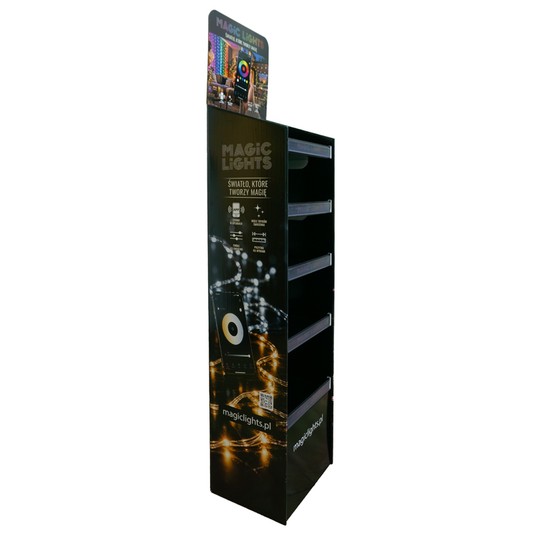 Stand kartonowy Magic Lights 40 x 181 x 33cm -zdjęcie numer 3