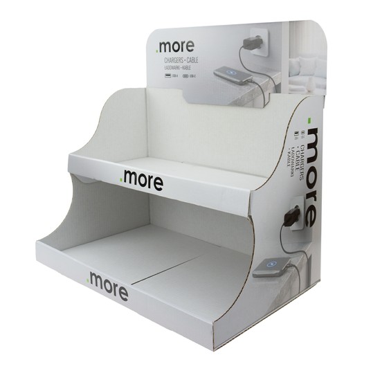 Stand kartonowy .more Energy naladowy 51 x 52 x 34cm -zdjęcie numer 2