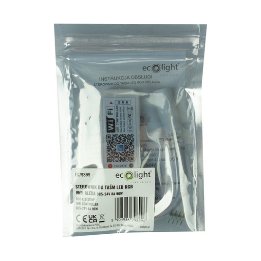 Sterownik LED RGB WiFi 8A 96W 5-24V -zdjęcie numer 2