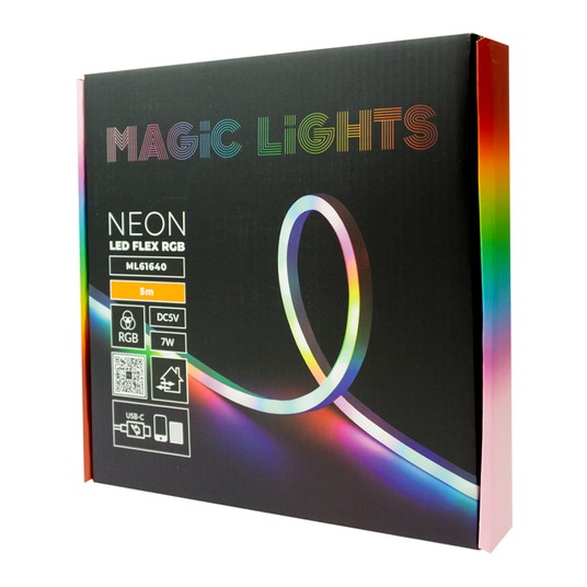 Taśma LED NEON RGB DC5V USB 5m -zdjęcie numer 3